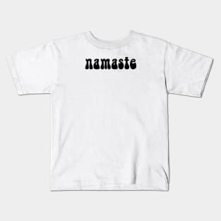 Namaste Hippie Yoga Teacher Kids T-Shirt